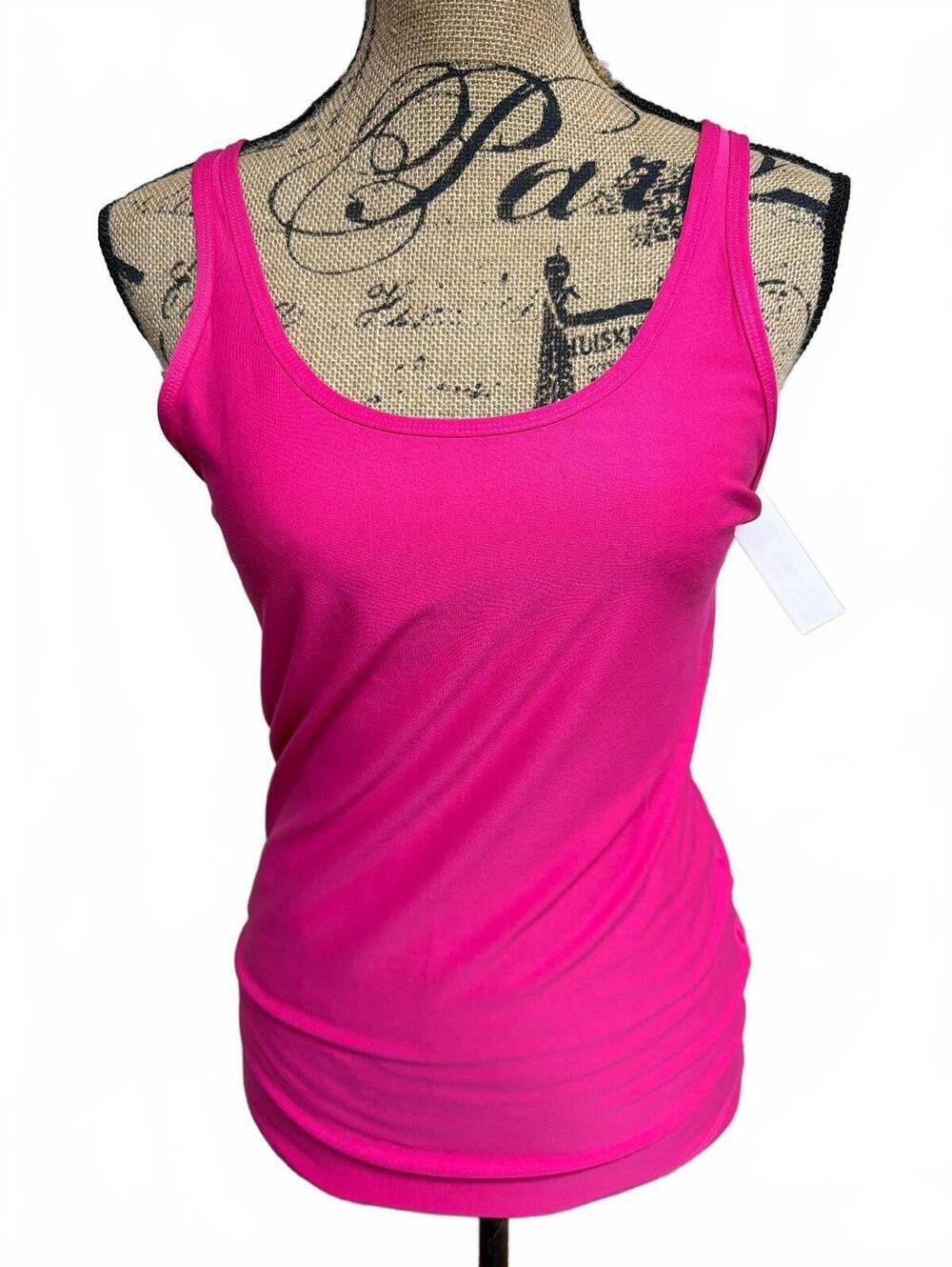 174: No Boundaries Pink Tank Top - Large